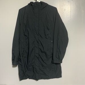 Sierra Club Explore  Rain‎ Jacket Mens Small Black Waterproof Hooded Boulder